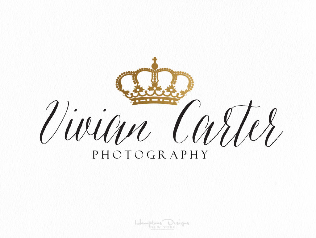 Gold crown Pre-made logos branding